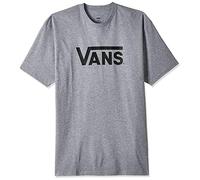 Vans_Apparel Men's Classic T - Shirt, Grey (Athletic Heather/Black), X-Large
