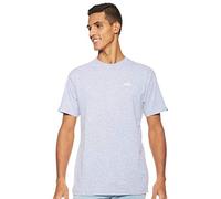 Vans_Apparel Men's Left Chest Logo Tee Regular Fit Crew Neck Short Sleeve T - Shirt, Grey (Athletic Heather), XX-Large