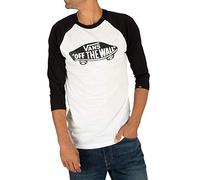 (Small) Vans Off The Wall 3/4 Sleeve Raglan T-Shirt White