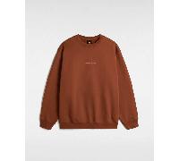 Vans - Art Dept. Crew Sweatshirt, Man, Brown, Size: L