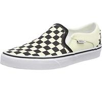 Vans Asher, Women’s Slip On Trainers, Multicolour ((Checkerboard) Black/White Apk), 6.5 (40 EU)