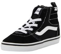 Vans Ashwood Hi Decon Side Zip, Black/White, 4 UK