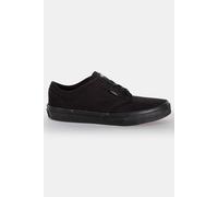 Vans Atwood Black Canvas Trainers Junior Low Top Vulcanized Waffle Sole