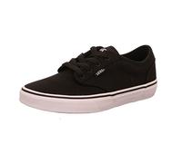 Vans Boy's Atwood Atwood Trainers, Black White Canvas, 11.5 UK Child