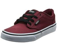Vans Atwood, Unisex Kids' Low-Top Sneakers, Red ((Canvas) Oxblood/Black), 11 Child UK (27-29 EU)