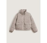 Vans - Aubrey Primaloft Puffer Jacket, Woman, Beige, Size: M