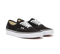Vans Authentic Trainers in Black & White UK 9