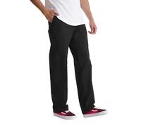 Vans - Authentic Chino Straight Trousers, Man, Black, Size: 29