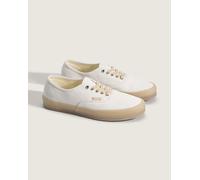 Vans Authentic Crepe Leather Men's Marshmallow Trainers UK 9