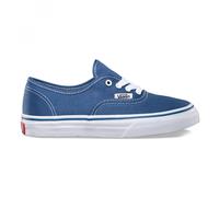 VANS AUTHENTIC NAVY CANVAS KIDS TRAINERS