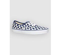 Vans Authentic Primary Check Skate Shoes white 5.5