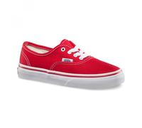 VANS AUTHENTIC RED TRUE WHITE KIDS TRAINERS