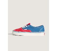 Vans Women's Authentic Sneakers, Primary Racing Red, 12 Women/10.5 Men