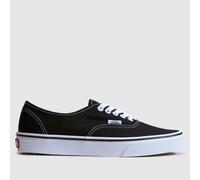 Vans Authentic Trainers in Black & White UK 7 (EU 40½)