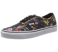 Vans Authentic, Unisex Adults' Low-Top Sneaker,Black (Black Bloom/True White), 45 EU (10.5 UK)