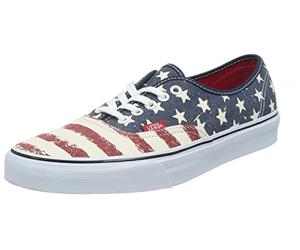 Vans Authentic, Unisex Adults' Low-Top Sneaker,Multicolour (Americana/Dress Blues), 41 EU (7.5 UK)