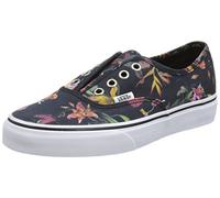 Vans Authentic, Unisex Adults' Low-Top Sneakers, Black (Black Bloom - Black/True White), 3 UK (35 EU)