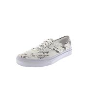Vans Authentic, Unisex Adults' Low-Top Sneakers, White (Marble - True White), 9.5 UK (44 EU)