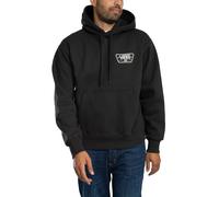 Vans Back Patch Pullover Hoodie, Black/White - S