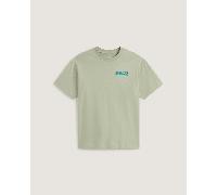 Vans - Barb Plate Loose T-Shirt, Man, Green, Size: XS