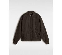 Vans - Bennet Quilted Bomber Jacket, Woman, Brown, Size: XL