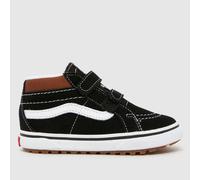Vans Black & Brown MTE Sk8-Mid Reissue V Boys Toddler Trainers UK 4 (EU 20)