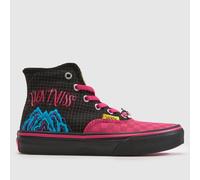 Vans Black Multi X KPop Demon HUNTERs Authentic Junior Trainers UK 12 (EU 30)