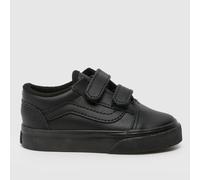 Vans black old skool v Toddler trainers UK 4 (EU 20)
