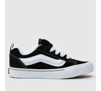 Vans - Youth Knu Skool Shoes (8-14 Years), Black, Size: 4