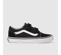 Vans black & white old skool Junior trainers UK 1 (EU 32)