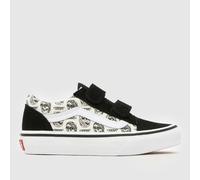 Vans - Kids Old Skool V Shoes (4-8 Years), Multicolour, Size: 12