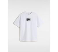 Vans - Blocked Box Loose T-Shirt, Man, White, Size: XL