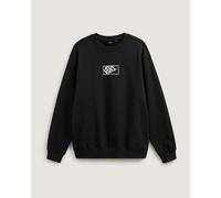 Vans - Blocked Box Crew Sweatshirt, Man, Black, Size: XXL