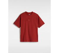 Vans - Blocked box T-Shirt, Man, Red, Size: M