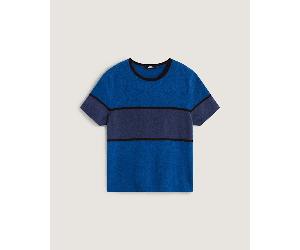 Vans - Blocked SS Sweater classic blue, Woman, Blue, Size: XL