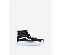 Vans Boys Blk/white Kids Sk8-hi Leather-canvas High-top Trainers 4-8 Years Eur 29 / 11 Uk