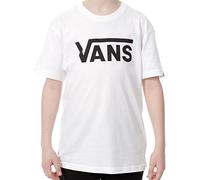 Vans Classic Boys Short Sleeve T-shirt White 12-14 Years Boy