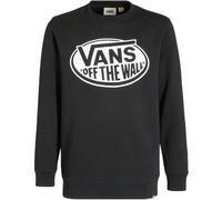 Vans Boys Kids Classic Off The Wall Crew Neck Long Sleeve T-Shirt Tee Top Black