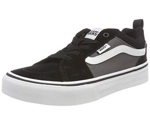 Vans Boy's Yt Filmore Sneaker, Black Suede Canvas Black Pewter Ug7, 3 UK