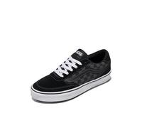 Vans Brooklyn Ls, Sneaker Men's, Checkerboard Black Asphalt, 10 UK
