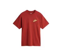 Vans Brush Script Loose Ss Red Ochre size S | Print T-Shirts Outlet | Men | Red S