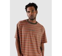 Vans Cameron Stripe Knit T-Shirt lgtbronze M