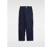 Vans - Canvas Sidewalk Trousers, Woman, Blue, Size: XXS