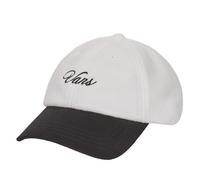 Vans Cap Script Curved Bill Jockey in White One size