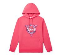 Vans Casual Sports Printing hooded Drawstring Couple Style Rose Red VN0A48CD0HI S