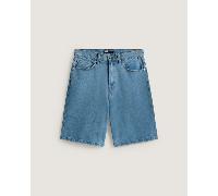 Vans - Check-5 Baggy Denim Shorts, Man, Blue, Size: 29