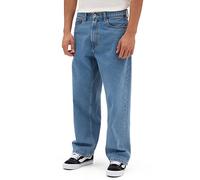 VANS Check-5 Baggy Denim Trousers (stonewash/blue) Men Blue, Size 36