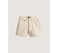 Vans - Check-5 Mid Rise Shorts, Woman, Beige, Size: 28