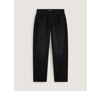 Vans - Check-5 Mid Rise Straight Trousers, Woman, Black, Size: 30