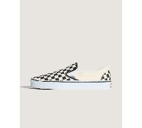 Vans - Checkerboard Classic Slip-On Shoes, Man, Black, Size: 12